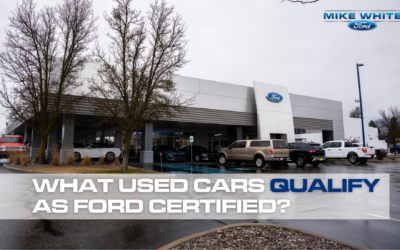 What Used Cars Qualify as Ford Certified